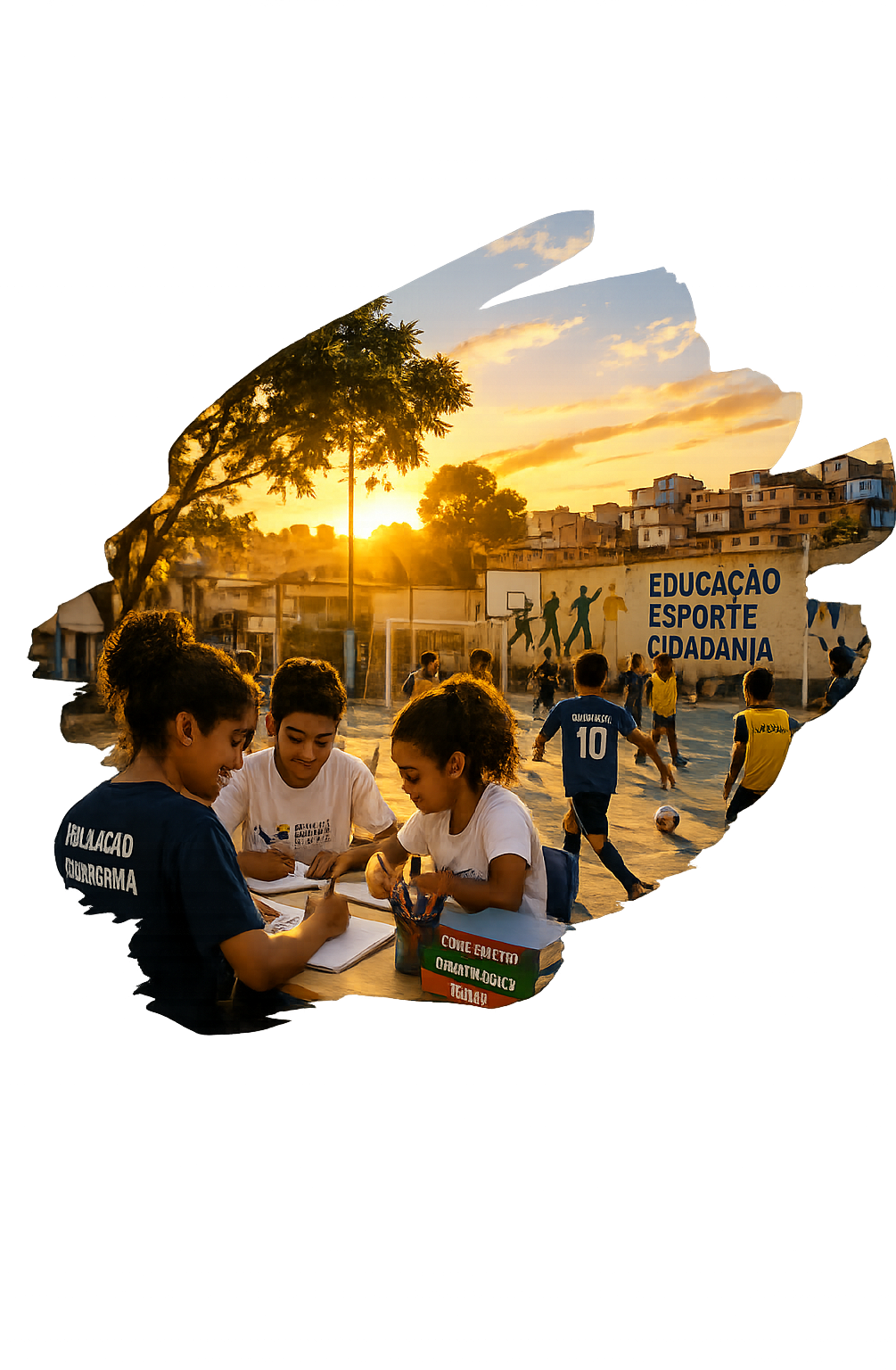 Voluntários do IPB em ação